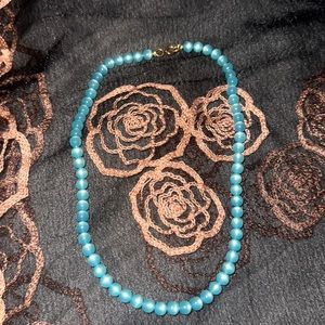 🦋Blue Beaded Necklace🦋